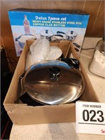 Heavy Duty Stainless Steel pots & pan w/...