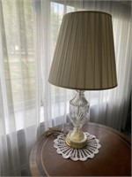 Lead Crystal Table Lamp