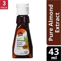 PACK OF 03 - PURE ALMOND EXTRACT COR - 43g EACH