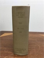 A History of Clay County IN Book HB