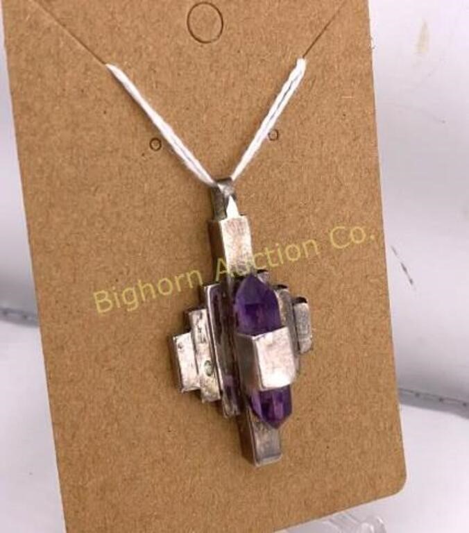 VTG Amethyst Pendant