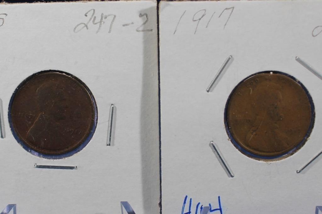 1917 1917 S  Lincoln Penny