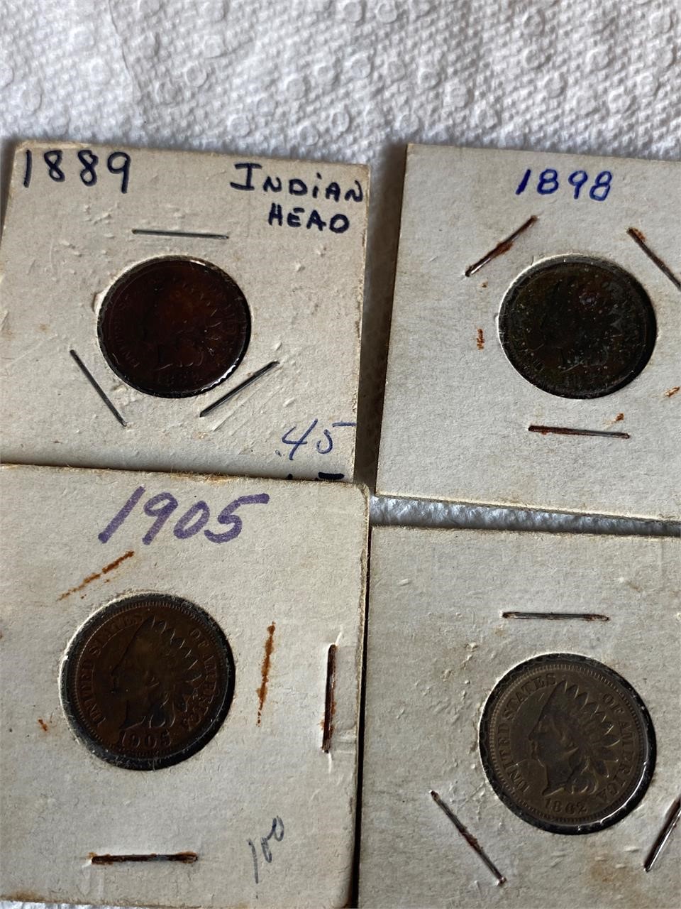 Indian Head Pennies