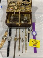 GROUP OF WATCHES OF ALL KINDS