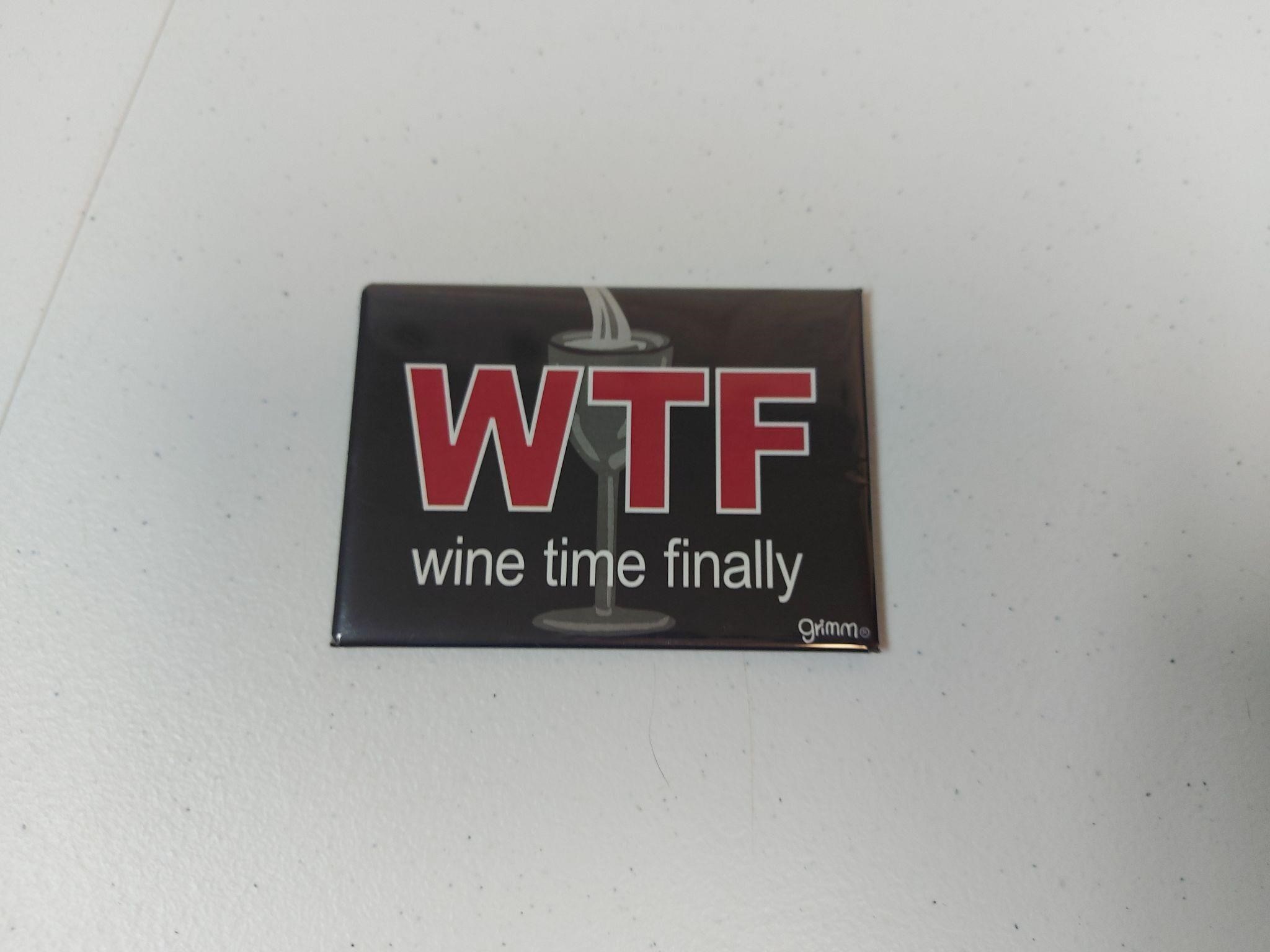 Wine Fridge Magnet