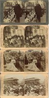 PRESIDENT McKINLEY RELATED STEREOVIEW CARDS (7)