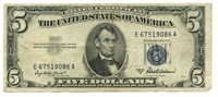 1953-A Series U.S. $5 Silver Certificate