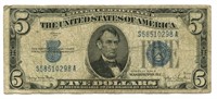 1934-D Series U.S. $5 Silver Certificate
