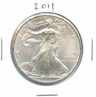 2011 U.S. American Eagle Silver $1 Coin - 1 oz