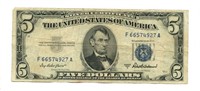 1953-A Series U.S. $5 Silver Certificate