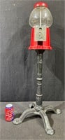 Vintage Gumball Vending Machine w/Stand