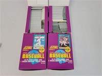 1991 Score Baseball (4 boxes)