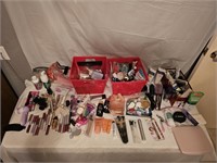Large Assortment of Make-Up and Toiletries