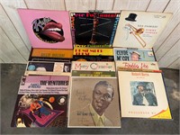 Lot of 16 Vinyl Records
