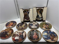 Lot: Norman Rockwell collector plates