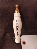 HENRY'S BAR TAP HANDLE