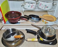 Cookware - Micasa, Wok Pan, Covered Pans, Frying