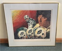 Jets Moment of Truth Art signed by Artist Angelo