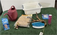 basket, watering can, picture frames & more