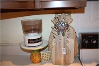 Pineapple Cutting Boards & Cake Stand