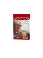 "Coach Wooden One- On-One" 1st Ed. Signed Book