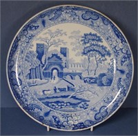 Spode 'Castle' pattern cake stand.