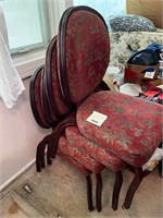 Upholstered Chairs, Victorian Style