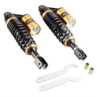 Mallofusa Motorcycle Air Gas Shock Absorbers Pair