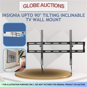 UPTO 90" TILTING INCLINABLE TV WALL MOUNT(MSP:$129