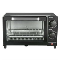 Mainstays 4 Slice Toaster Oven with 3 Setting  Bak