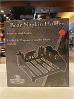 (3) Bear Napkin Holder