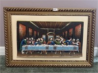 "The Last Supper" 3D Framed Art
