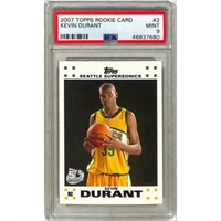 2007 Topps Kevin Durant Rookie Psa 9