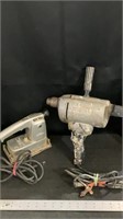 Sears drill, sunbeam sander, both not tested