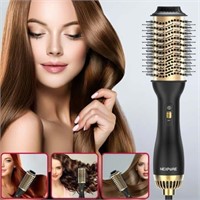 NEXPURE 4 in 1 Hair Dryer Brush  Anti-Frizz