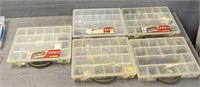 (5) Clear Storage Trays W/ Hardware