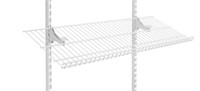 Everbilt 3 ft. Adjustable Shoe Shelf