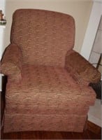 UPHOLSTERED ARM CHAIR-SUPER CLEAN