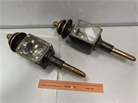 Pair Carriage Lamps - Height 460mm