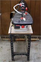 CRAFTSMAN SCROLL SAW WITH FOOT CONTROL & STAND