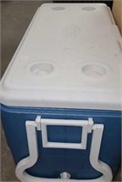 Large Coleman Cooler w/ Trays
