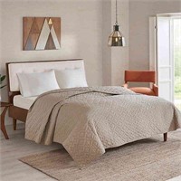 $57.55  INK+IVY IMANI REVERSIBLE KING COVERLET IN