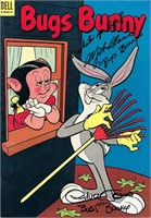 Bugs Bunny Mel Blanc and Chuck Jones signed magazi