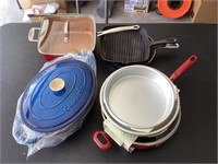 Assorted Pots and pans