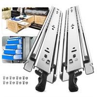 AOLISHENG 1 Pair Heavy Duty Drawer Slides with Loc