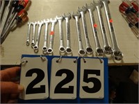 12PC CRAFTSMAN SAE COMBINATION WRENCHES 1/4-1"