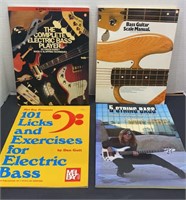Electric guitar book lot