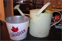 Canadian Molsen Bucket & Watercan