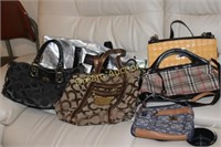 Selection of Purses incl 2 Coach