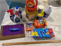 GROUP OF CLEANING SUPPLIES